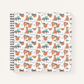 Cute Sloth Pattern Notitieboek (Voorkant)