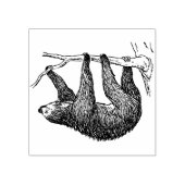 Cute Sloth Rubberstempel (Afrduk)