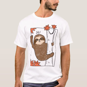 Cute sloth t-shirt