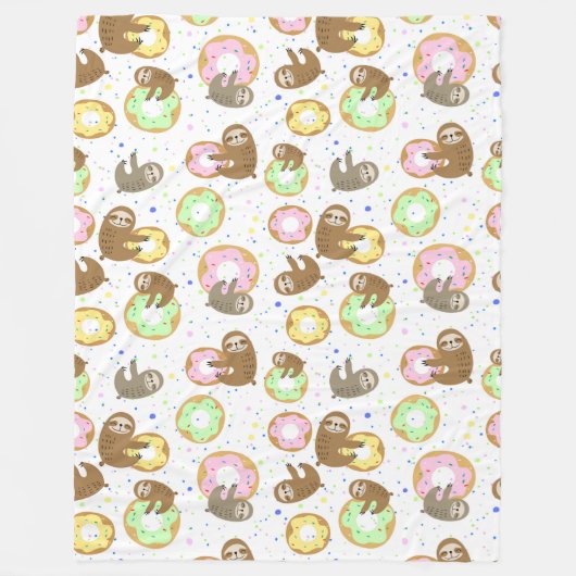 Cute Slots Fleece Blanket (Voorkant)