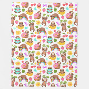 Cute Slots Fleece Blanket