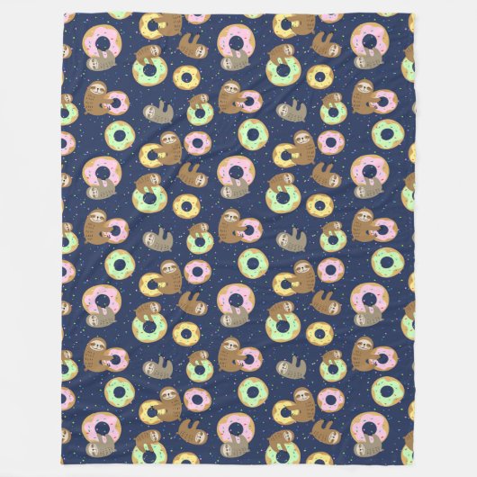 Cute Slots Fleece Blanket (Voorkant)