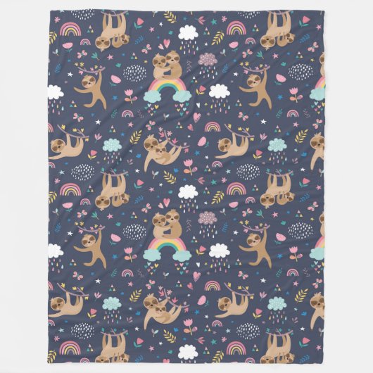 Cute Slots Fleece Blanket (Voorkant)