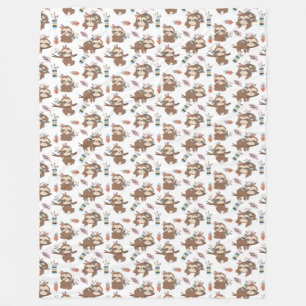 Cute Slots Fleece Blanket Deken