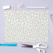 Cute, small, floral, patroon, trendy, girly, land, tissuepapier (Craft)