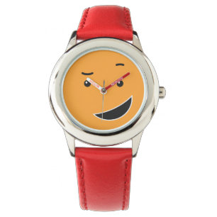 Cute Smile-horloges Horloge