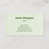 Cute Smiling Cactus Trio Waterverf Design Visitekaartje (Achterkant)