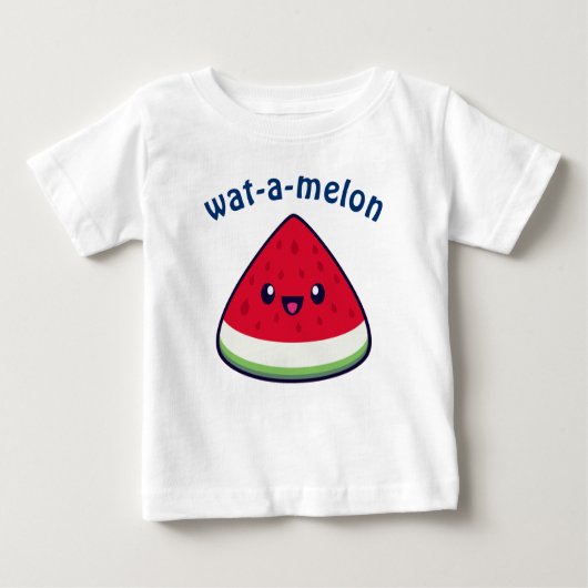 Cute Smiling Kawaii Watermelon (Voorkant)