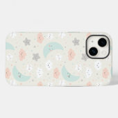 Cute Smiling Pastel Sky Pattern Case-Mate iPhone Case (Achterkant (horizontaal))