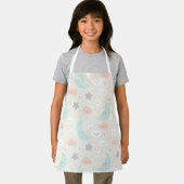 Cute Smiling Pastel Sky Pattern Schort (Insitu)