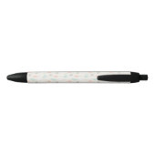 Cute Smiling Pastel Sky Pattern Zwarte Inkt Pen (Achterkant)