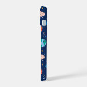 Cute Smiling Planet Pattern iPhone 15 Hoesje (Linkerkant)