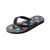 Cute Smiling Planet Pattern Kinder Teenslippers (Schuin)