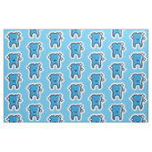 Cute Smiling Sparking Teeth Pattern Stof (Fat Quarter)