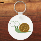 Cute Snail" Sleutelhanger (Voorkant)