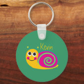 Cute Snail-Sleutelhanger Sleutelhanger (Voorkant)