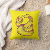 Cute snake kussen (Deken)