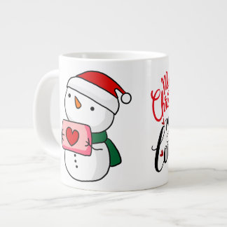 Cute Sneeuwman Kerst Mok