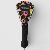 Cute Snoep Pattern Golfheadcover (Voorkant)