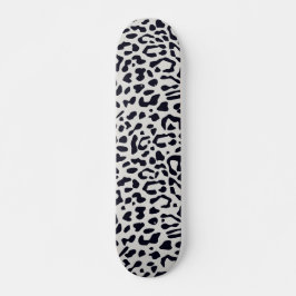 Cute Snow Leopard Animal Print Patroon Skateboard