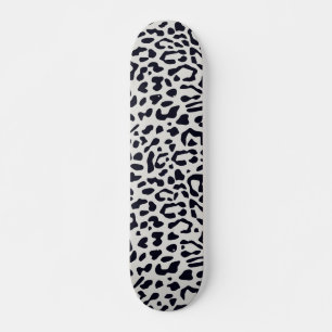 Cute Snow Leopard Animal Print Patroon Skateboard
