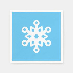 Cute Snowflake Servet