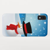 Cute Snowman Case-Mate iPhone Case (Achterkant (horizontaal))