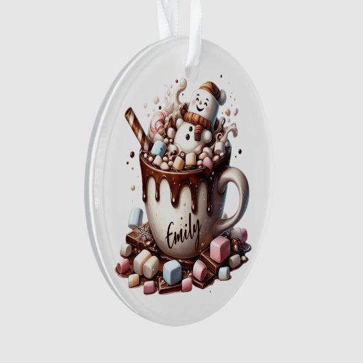 Cute Snowman Cocoa Design  (devant)