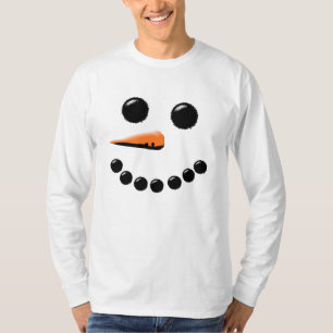 Cute Snowman Festive Holiday Xmas T-shirt