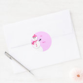 Cute Snowman Gift Labels (Envelop)
