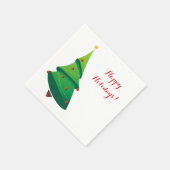 Cute Snowman Holiday Party Paper Napkin set Servet (Hoek)