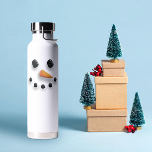 Cute Snowman Insulated Waterfles
