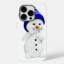 Cute Snowman iPhone/iPad case