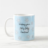 Cute snowman-kerstFeestdagen Koffiemok (Links)