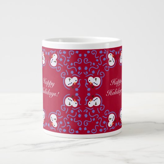 Cute Snowman Mug (Devant)