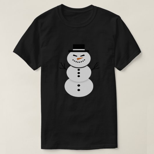Cute Snowman T-Shirt  (Design voorkant)