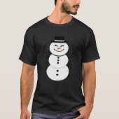 Cute Snowman T-Shirt  (Voorkant)