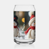 cute snowman together (Gauche)