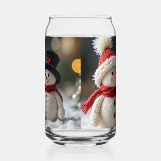 cute snowman together (Gauche)