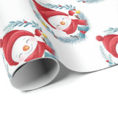 Cute Snowmen Cadeaupapier (Rol Hoek)