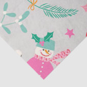 Cute Snowmen Tissuepapier (Detail)