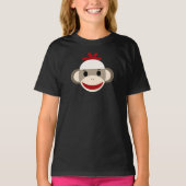 Cute Sock Monkey T-Shirt (Voorkant)