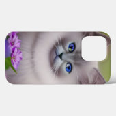 Cute Soft Blue Eyed Himalayan Kitten Case-Mate iPhone Case (Achterkant (horizontaal))