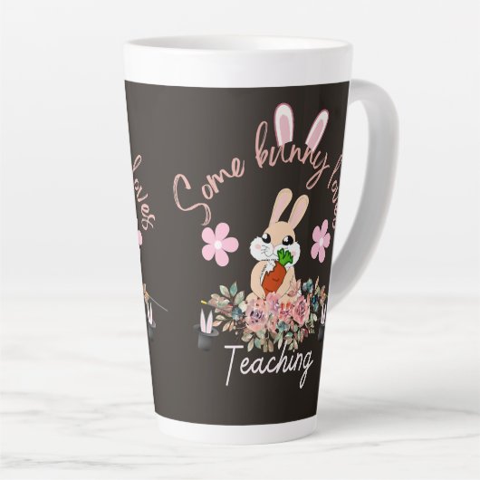 Cute some bunny loves teaching mug (Angle droit)