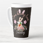 Cute some bunny loves teaching mug (Angle gauche)