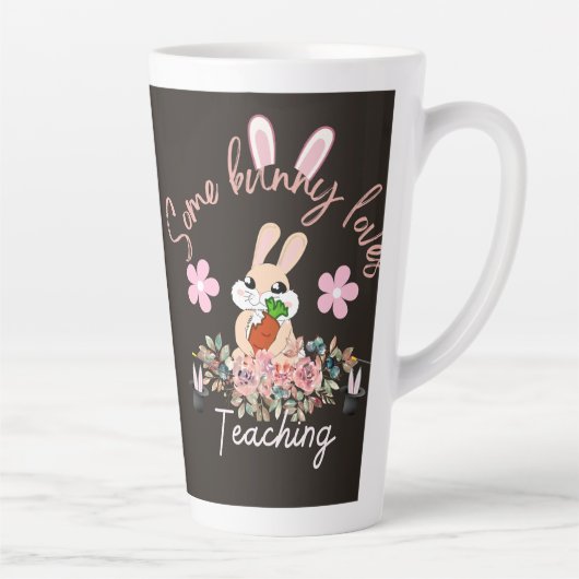 Cute some bunny loves teaching mug (Droite)