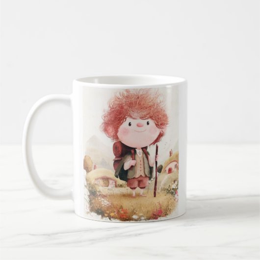 Cute Souris Café Mug Kind_Ones Style Cosy Minimal (Gauche)