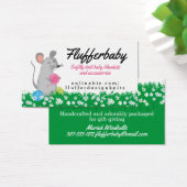 Cute souris crochet tricot fils homespun (Bureau)