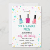 Cute spa manicure pedicure kaart (Voorkant)