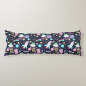 Cute Space Cats Lichaamskussen (Voorkant)